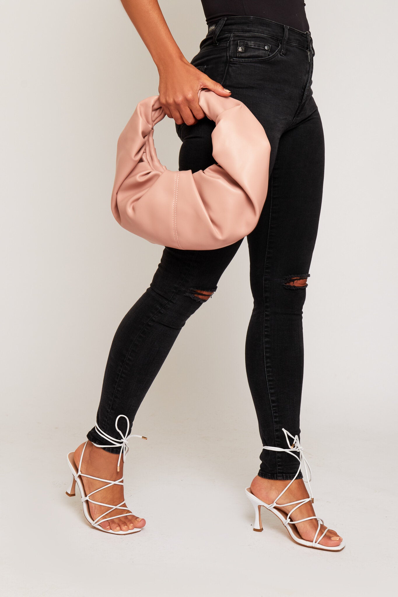 Stole His Heart Handbag - Pink